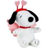 Hallmark Peanuts Snoopy Zip-a-Long Plush Toy, 3.5″ (Cupid) Gift for Kids, Grandchildren, Collector, Valentine’s Day