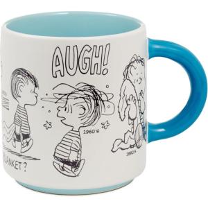 Hallmark Peanuts Snoopy Valentine’s Day Soup Mug (Hugs & Kisses) Gift for Kids, Spouse, Girlfriend, Wife(75th Anniversary)