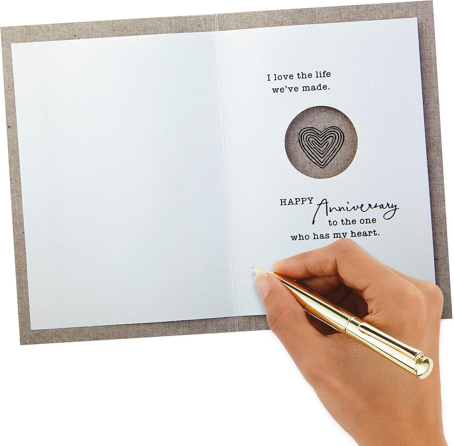 image:imageHallmark Anniversary Card Two Hearts