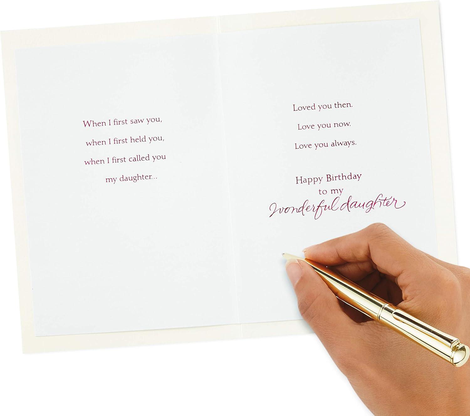 image:imageHallmark Birthday Card for Daughter Heart Cutout
