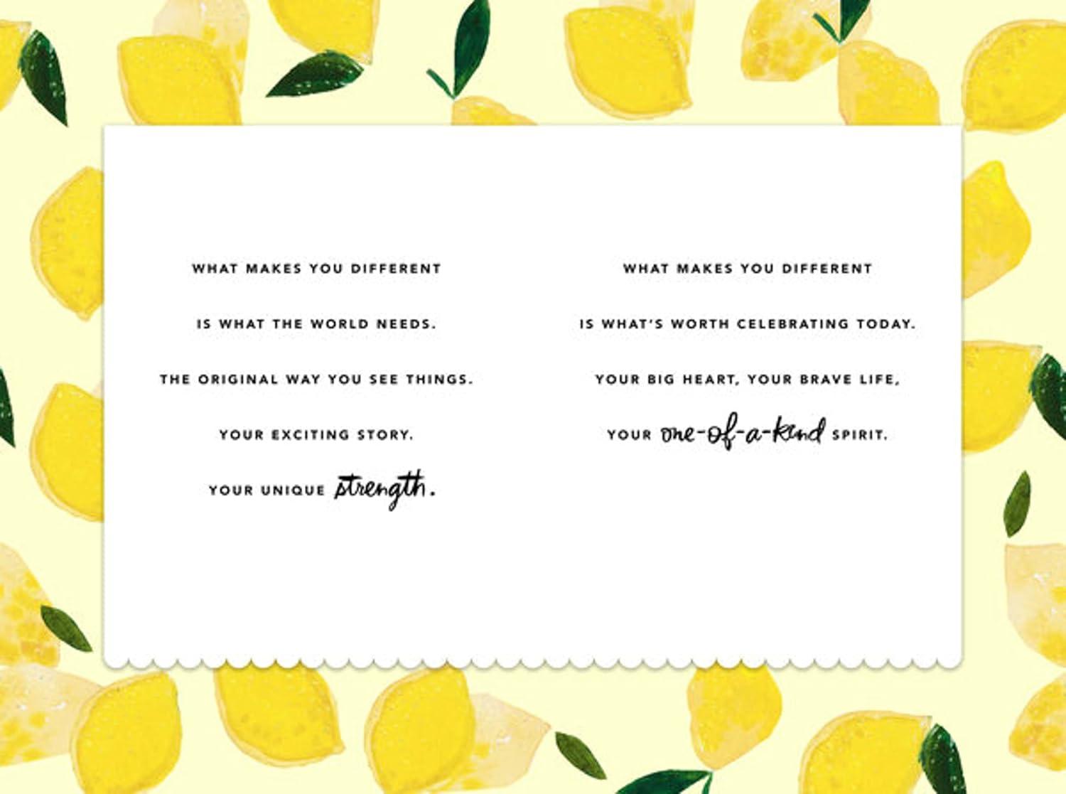 image:imageHallmark Signature Birthday Card Disney TinkerbellLemons What Makes You Different