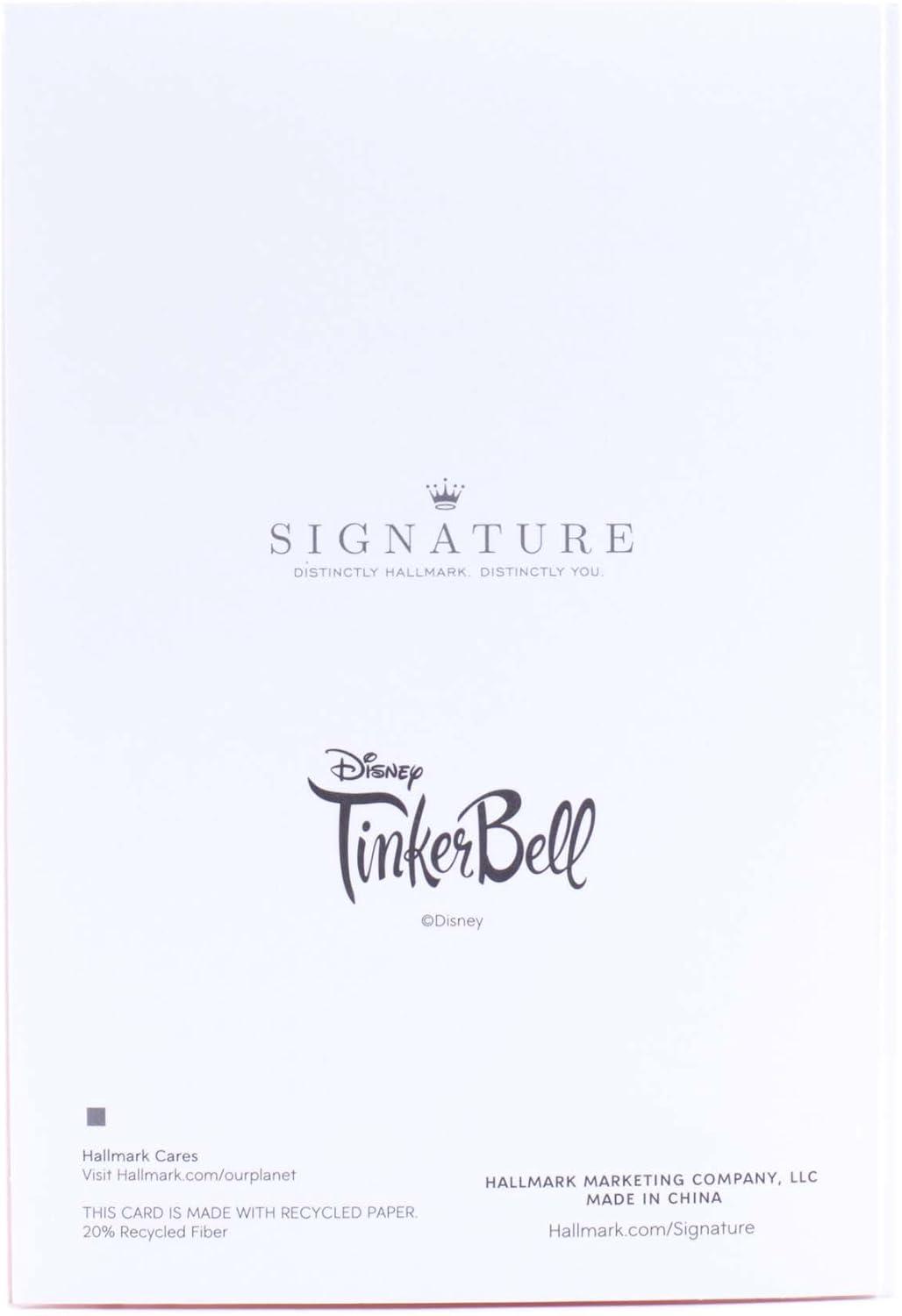 image:imageHallmark Signature Birthday Card Disney TinkerbellTinkerbell