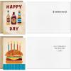 Hallmark Assorted Birthday Cards for Men, 16 Cards with Envelopes (Burgers, Beers, Camping) for Husband, Brother, Boyfriend, Dad, Friend