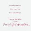 Hallmark Birthday Card for Daughter (Heart Cutout)
