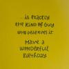 Hallmark Birthday Card for Him (Extra Attention), Color Band Cake (0499RZB1194)