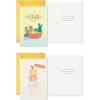 Hallmark Birthday Cards Assortment, 16 Cards with Envelopes (Cake, Candles, Balloons)(Bicycle  Cactus  French Bulldog  Ice Cream)