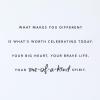 Hallmark Signature Birthday Card (Disney Tinkerbell)(Lemons  What Makes You Different)