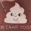 Hallmark Studio Ink Birthday Card, Fathers Day Card, or Anniversary Card (I Love You A Crap Ton) (0299RZJ5026)