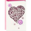 Hallmark Birthday Card for Daughter (Heart Cutout)