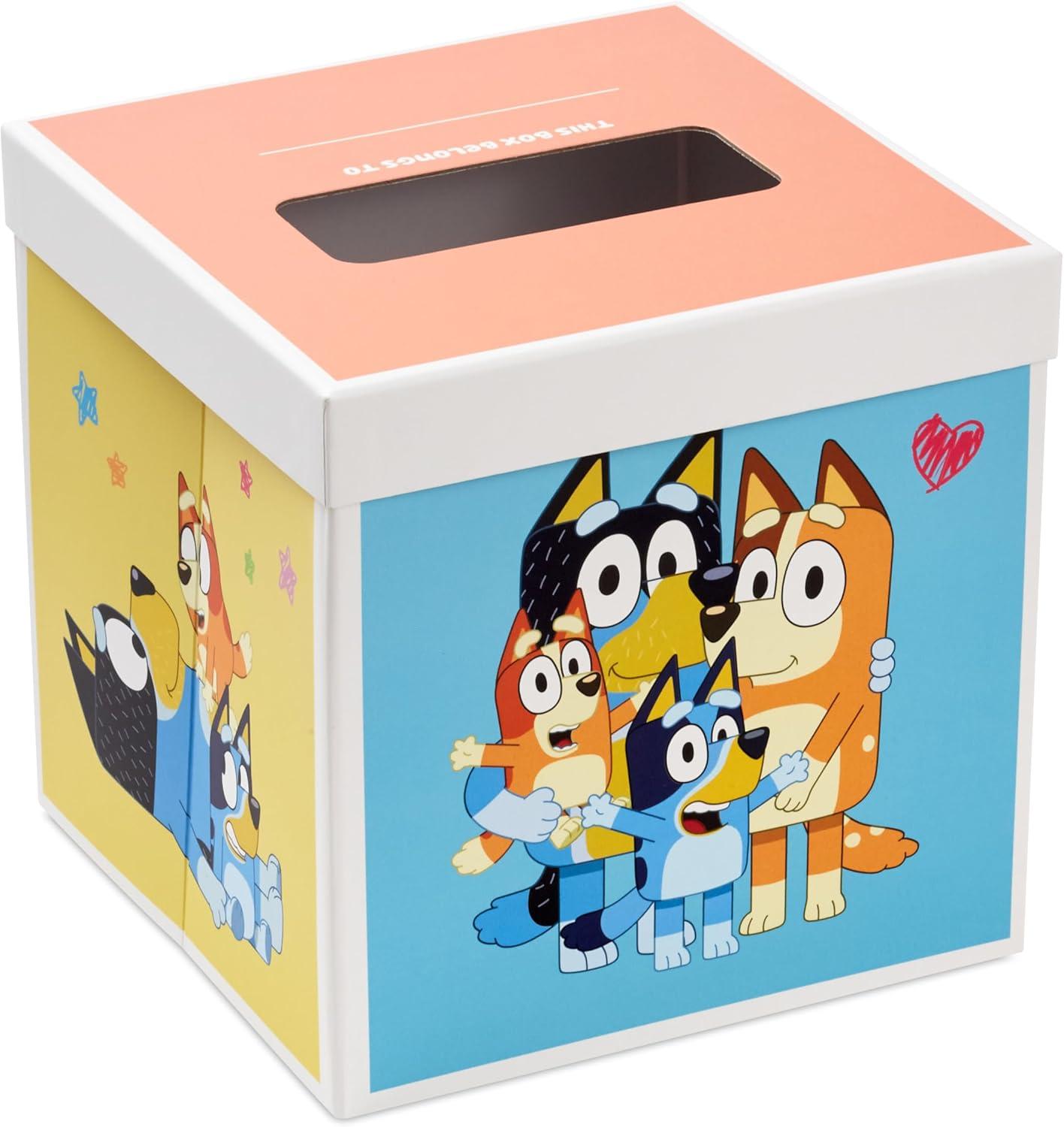 image:imageHallmark Bluey Valentines Day Cards for Kids with Pop Up Mailbox for Classroom Exchange 1 Box 32 Cards 35 Stickers 1 Teacher CardBluey Valentines Day