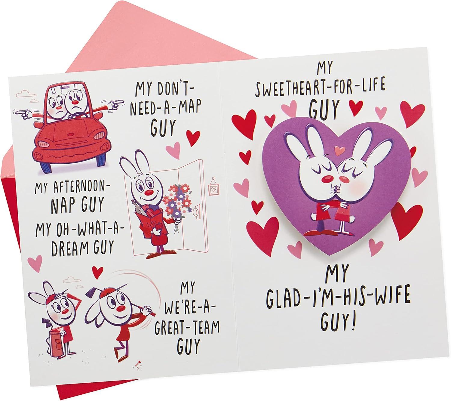 image:imageHallmark Funny Valentines Day Card for Husband Great Guy PoemHusband Great Guy Poem
