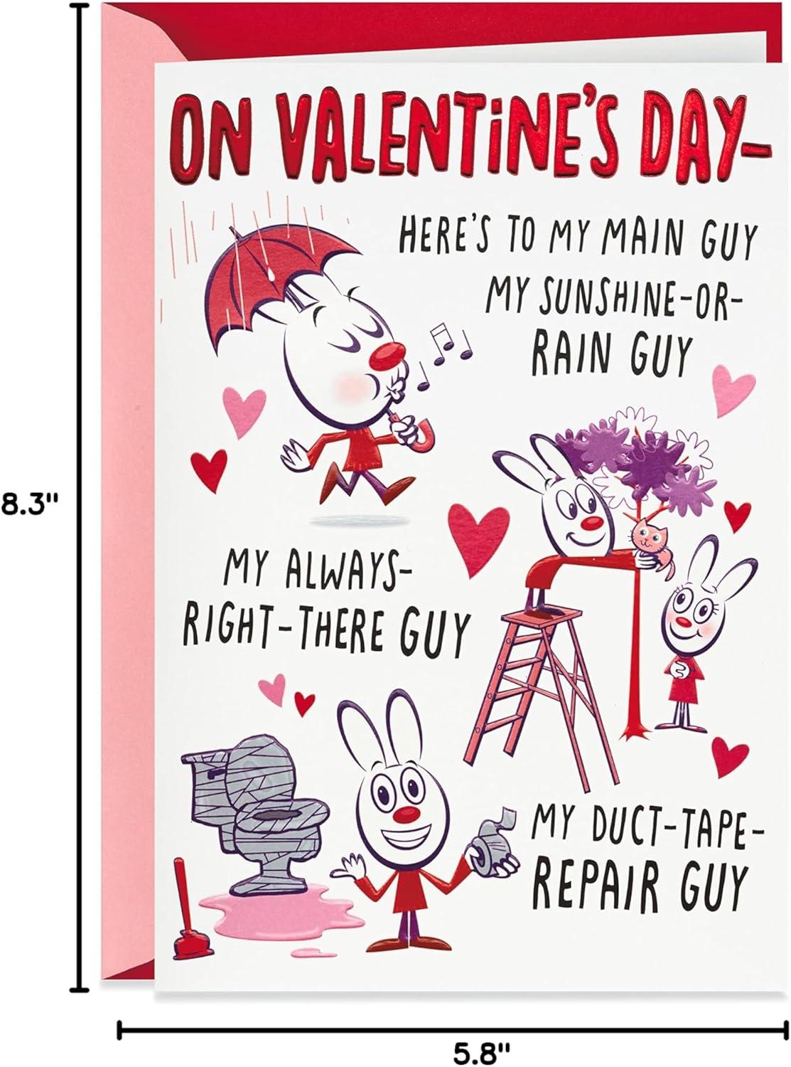 image:imageHallmark Funny Valentines Day Card for Husband Great Guy PoemHusband Great Guy Poem