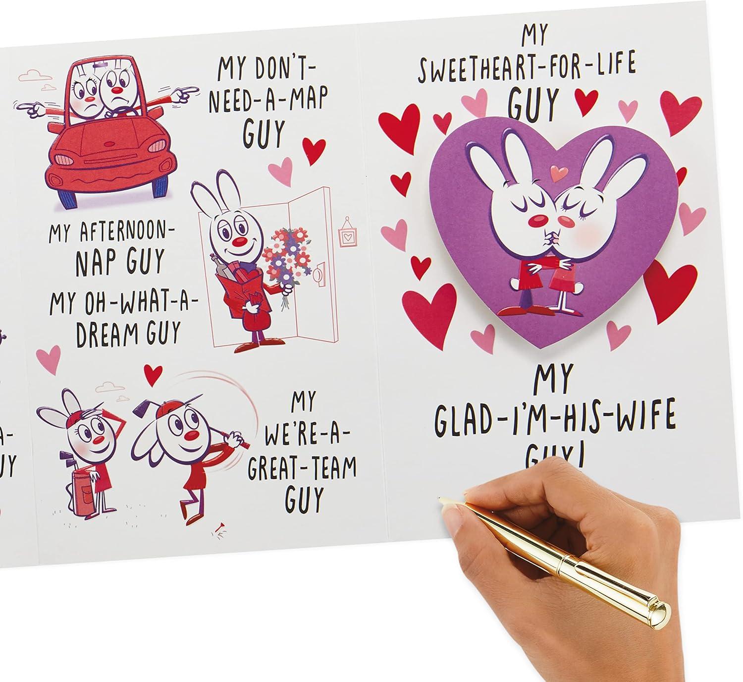 image:imageHallmark Funny Valentines Day Card for Husband Great Guy PoemHusband Great Guy Poem