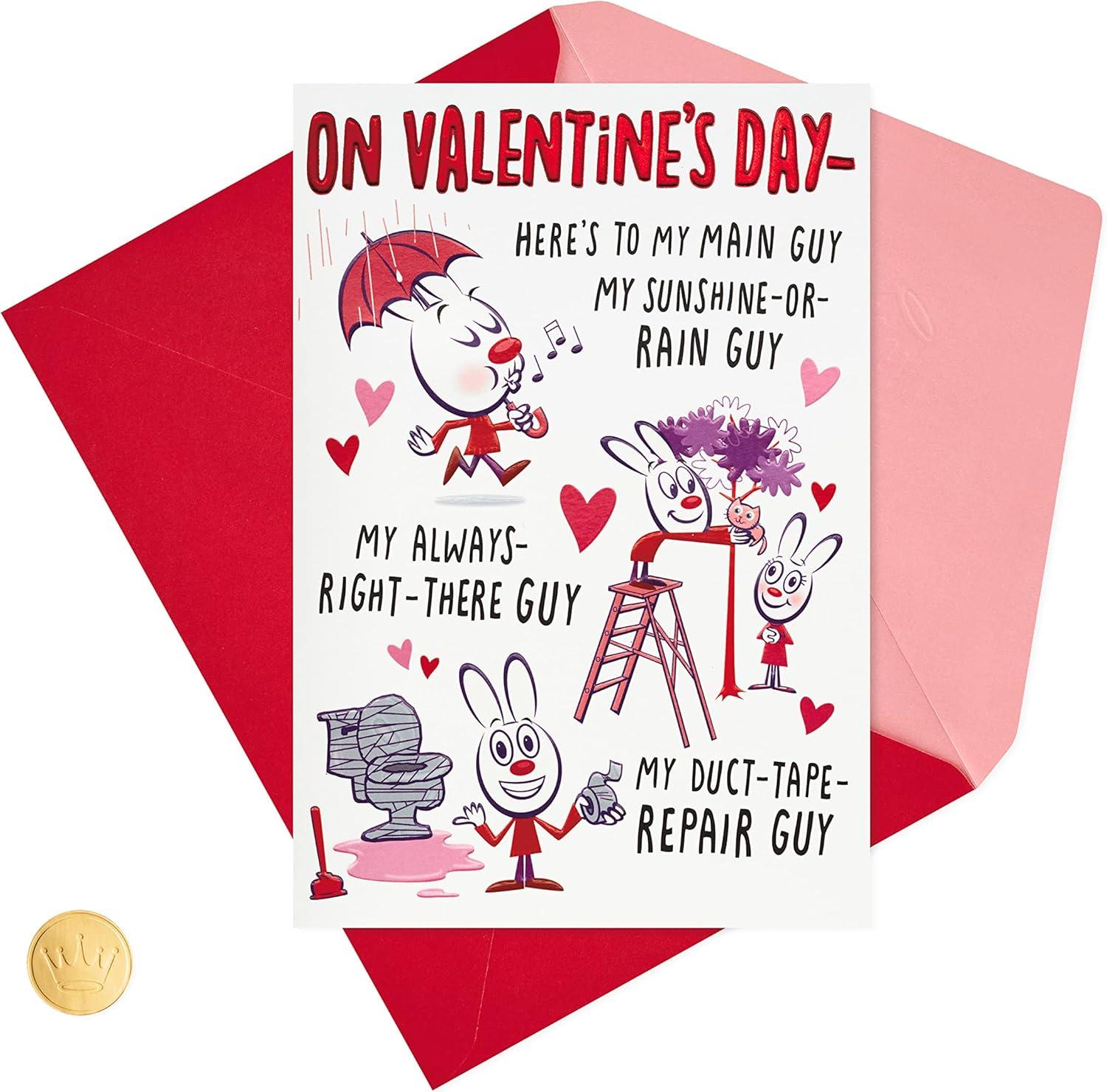 image:imageHallmark Funny Valentines Day Card for Husband Great Guy PoemHusband Great Guy Poem