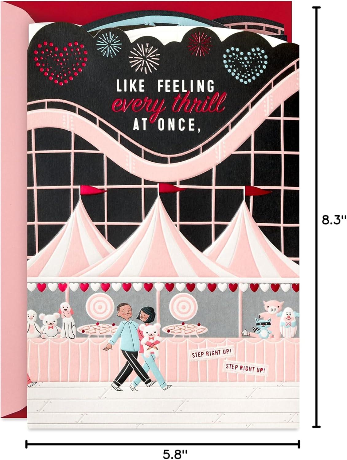 image:imageHallmark Valentines Day Card for Significant Other Favorite Place in the Universe AstronautsCarnival