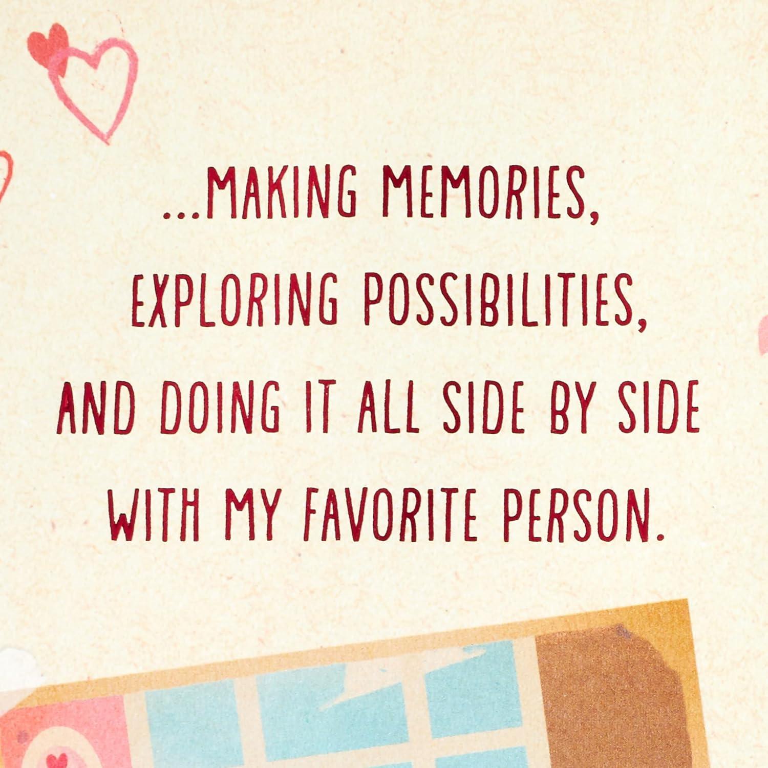 image:imageHallmark Valentines Day Card or Anniversary Card for Husband Wife Boyfriend Girlfriend Pixar Up Life with You Is An AdventurePixar Up Life with You Is An Adventure