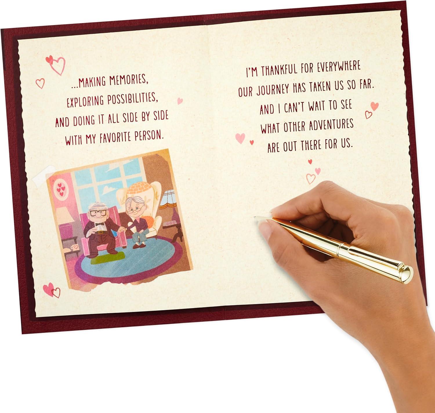 image:imageHallmark Valentines Day Card or Anniversary Card for Husband Wife Boyfriend Girlfriend Pixar Up Life with You Is An AdventurePixar Up Life with You Is An Adventure