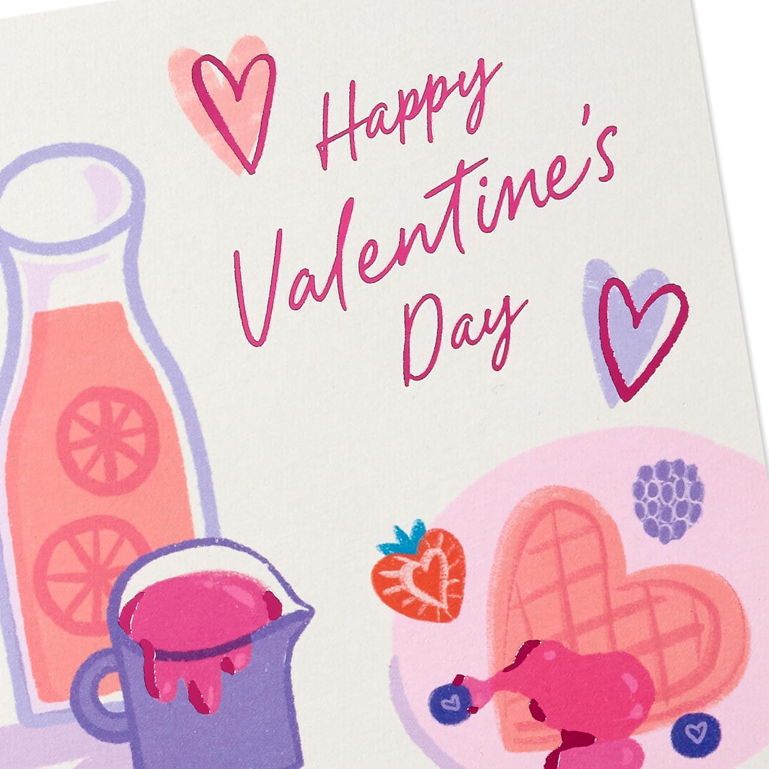 image:imageHallmark Valentines Day Cards Brunch Waffles 16 Cards with Envelopes for Friends Coworkers Galentines DayBrunch Valentines Day