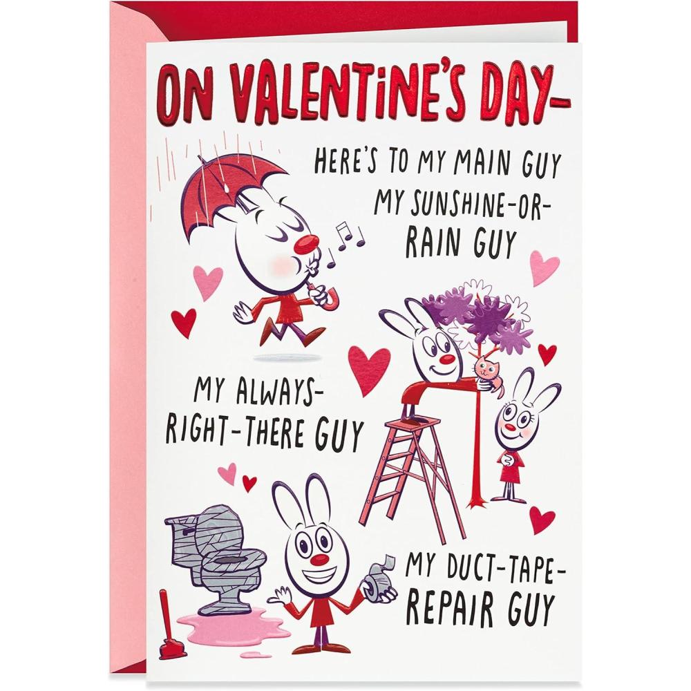image:imageHallmark Funny Valentines Day Card for Husband Great Guy PoemHusband Great Guy Poem