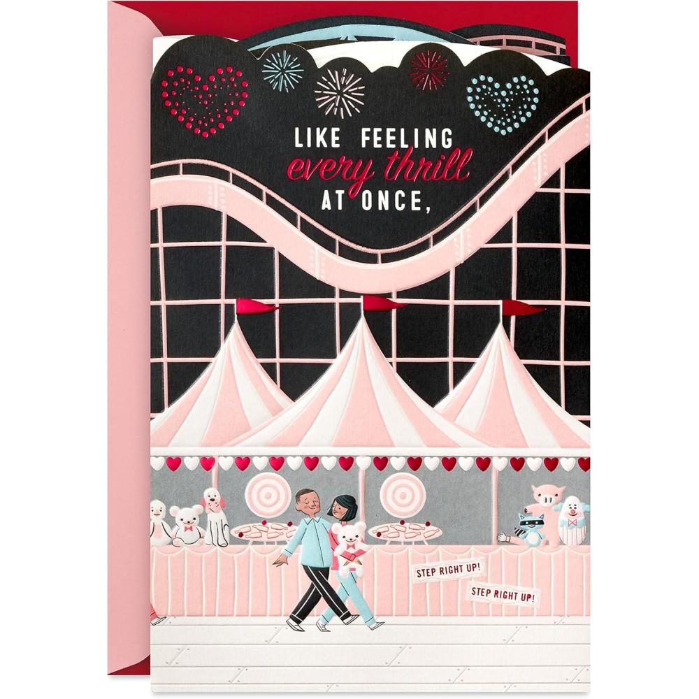 image:imageHallmark Valentines Day Card for Significant Other Favorite Place in the Universe AstronautsCarnival