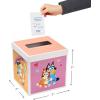 Hallmark Bluey Valentines Day Cards for Kids with Pop Up Mailbox for Classroom Exchange (1 Box, 32 Cards, 35 Stickers, 1 Teacher Card)(Bluey Valentine’s Day)