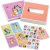 Hallmark Bluey Valentines Day Cards for Kids with Pop Up Mailbox for Classroom Exchange (1 Box, 32 Cards, 35 Stickers, 1 Teacher Card)(Bluey Valentine’s Day)