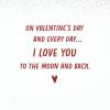 Hallmark Valentines Day Card for Significant Other (Favorite Place in the Universe, Astronauts)(Astronauts)