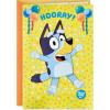 Hallmark Bluey Valentines Day Cards for Kids with Pop Up Mailbox for Classroom Exchange (1 Box, 32 Cards, 35 Stickers, 1 Teacher Card)(Bluey Birthday)