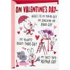 Hallmark Funny Valentine’s Day Card for Husband (Great Guy Poem)(Husband  Great Guy Poem)