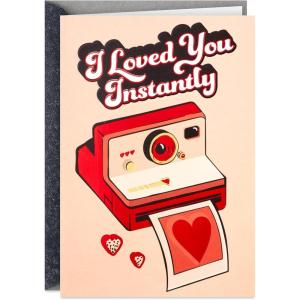 Hallmark Valentines Day Card for Significant Other (Favorite Place in the Universe, Astronauts)(I Loved You Instantly)
