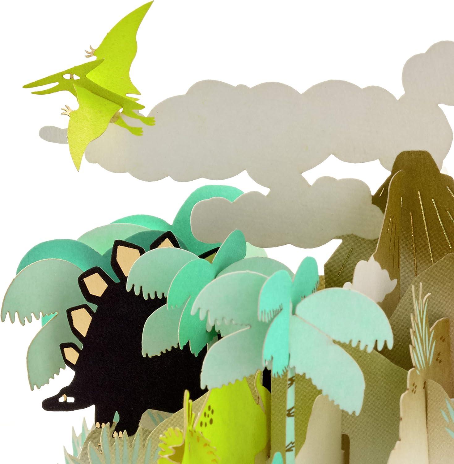 image:imageHallmark Dinosaur Valentines Day Cards for Kids with Pop Up Mailbox for Classroom Exchange 1 Box 32 Cards 1 Teacher Card 33 EnvelopesDinosaur Birthday