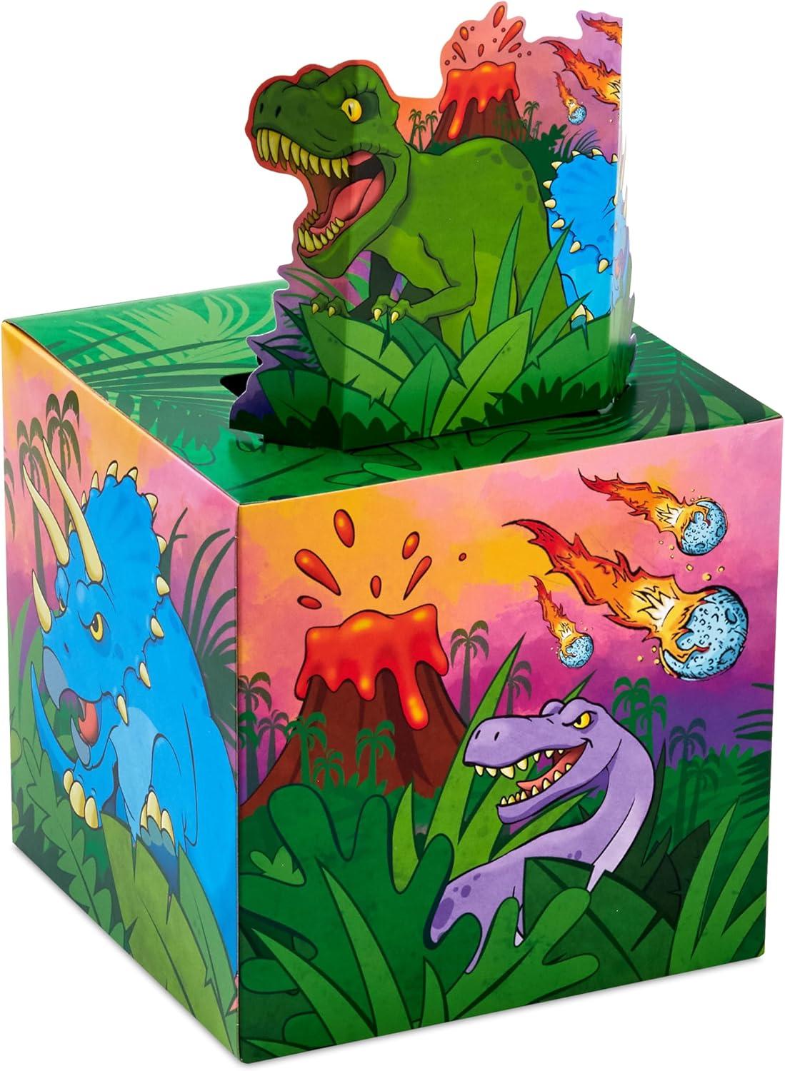 image:imageHallmark Dinosaur Valentines Day Cards for Kids with Pop Up Mailbox for Classroom Exchange 1 Box 32 Cards 1 Teacher Card 33 EnvelopesDinosaur Valentines Day