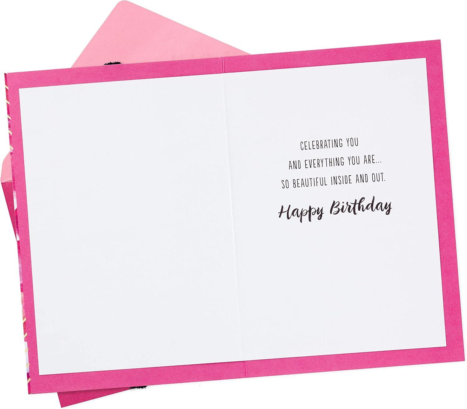 image:imageHallmark Pink Sunglasses Cat Valentines Day Card with Light and Sound Luv Mew for Kids Teens FriendsYou Are Amazing Birthday Card