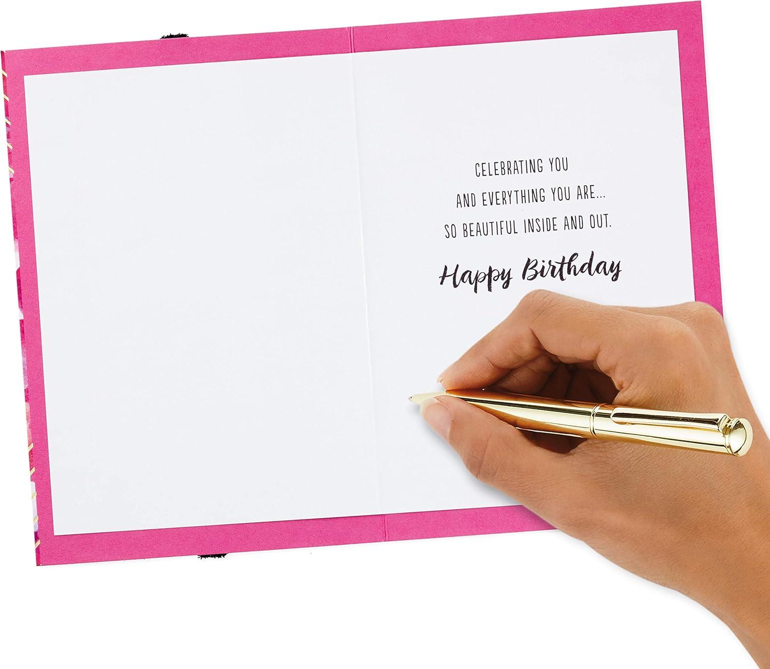 image:imageHallmark Pink Sunglasses Cat Valentines Day Card with Light and Sound Luv Mew for Kids Teens FriendsYou Are Amazing Birthday Card