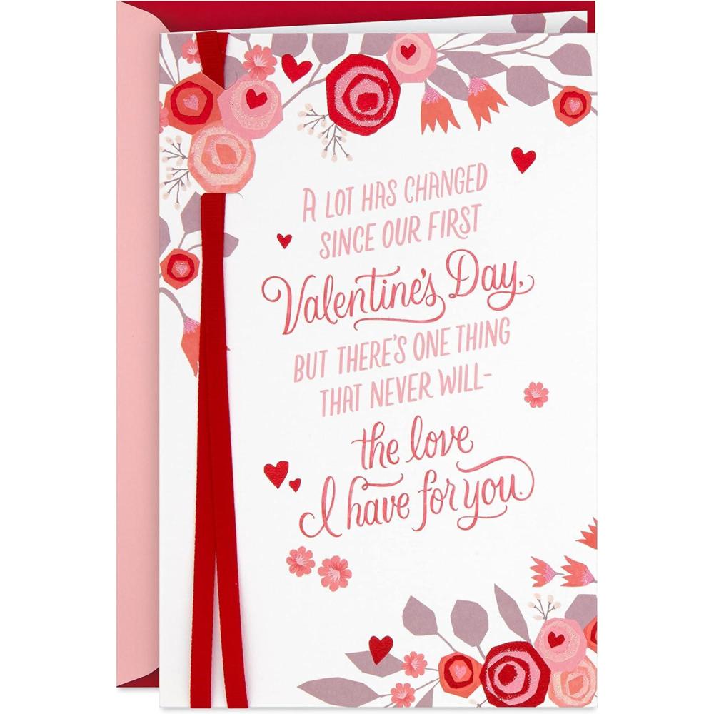 image:imageHallmark 729VFE1191 Valentines Day Card for Wife or Girlfriend Beautiful YouA Lot Has Changed