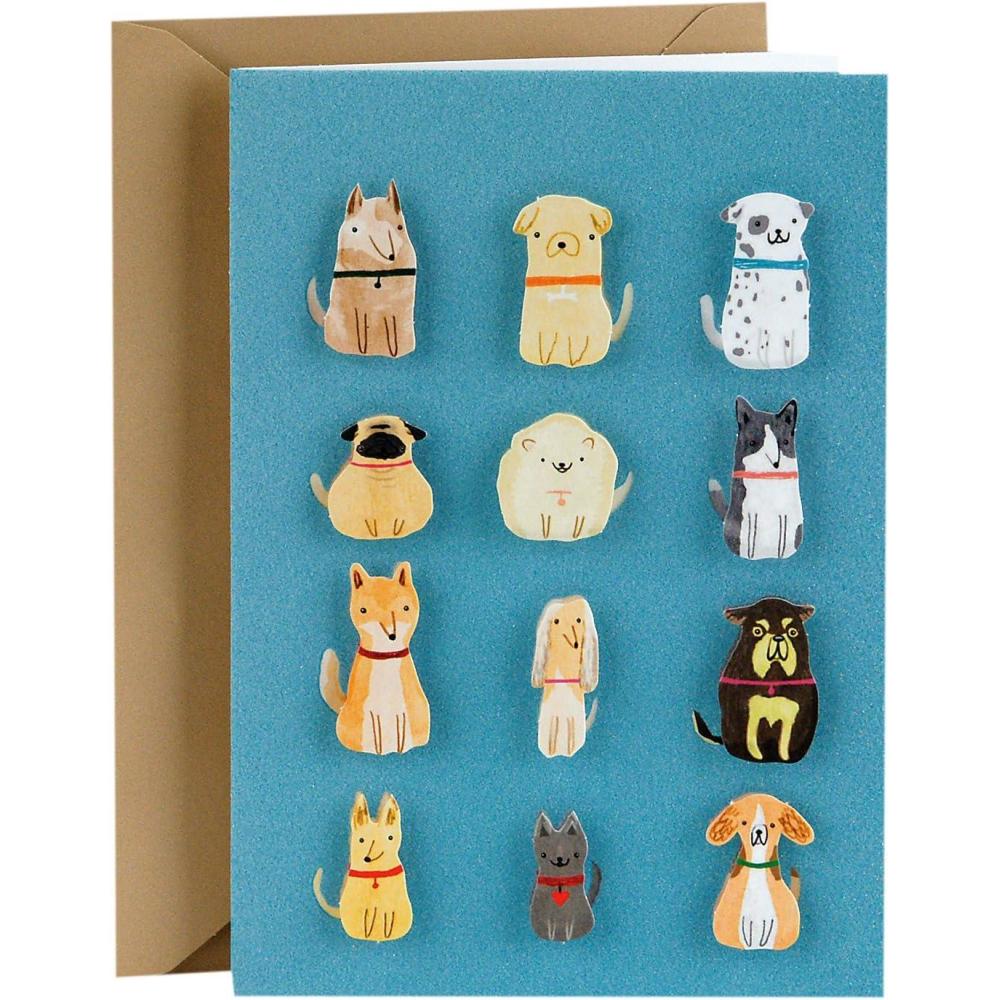 image:imageHallmark Corgi Dog Valentines Day Card Love You from the Bottom of My Heart for Kids Teens Spouse Family MemberDogs Any Occasion