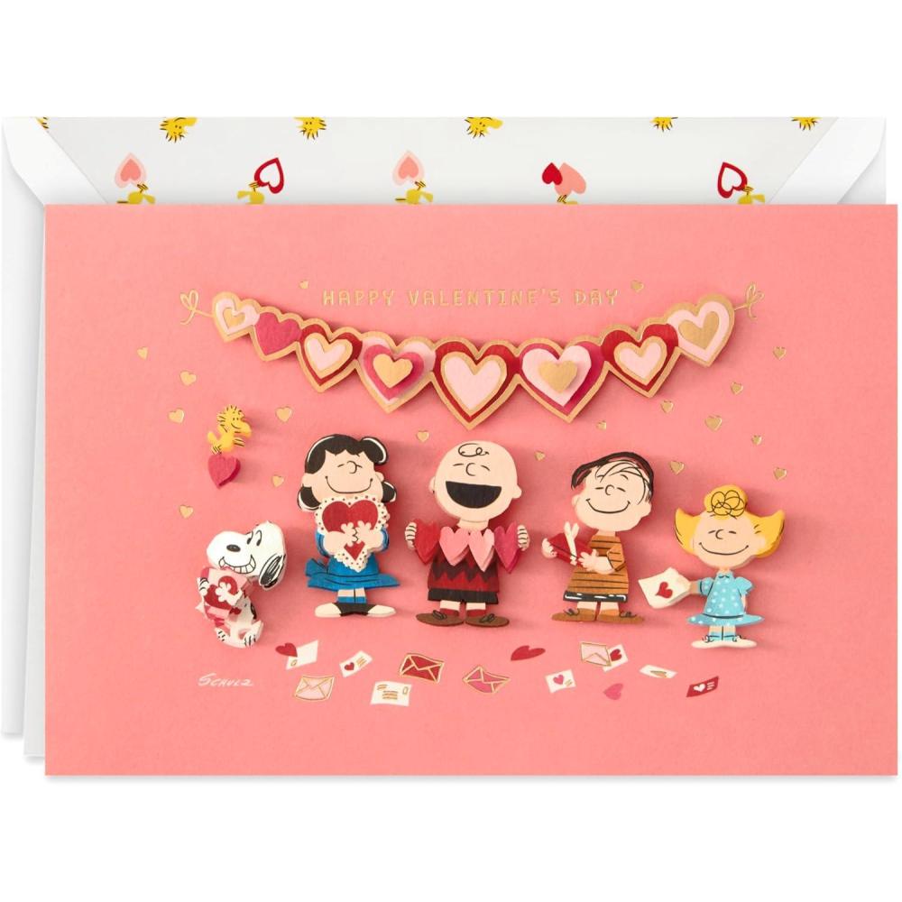image:imageHallmark Signature Peanuts Valentines Day Card Handmade Valentines 699VFE1134