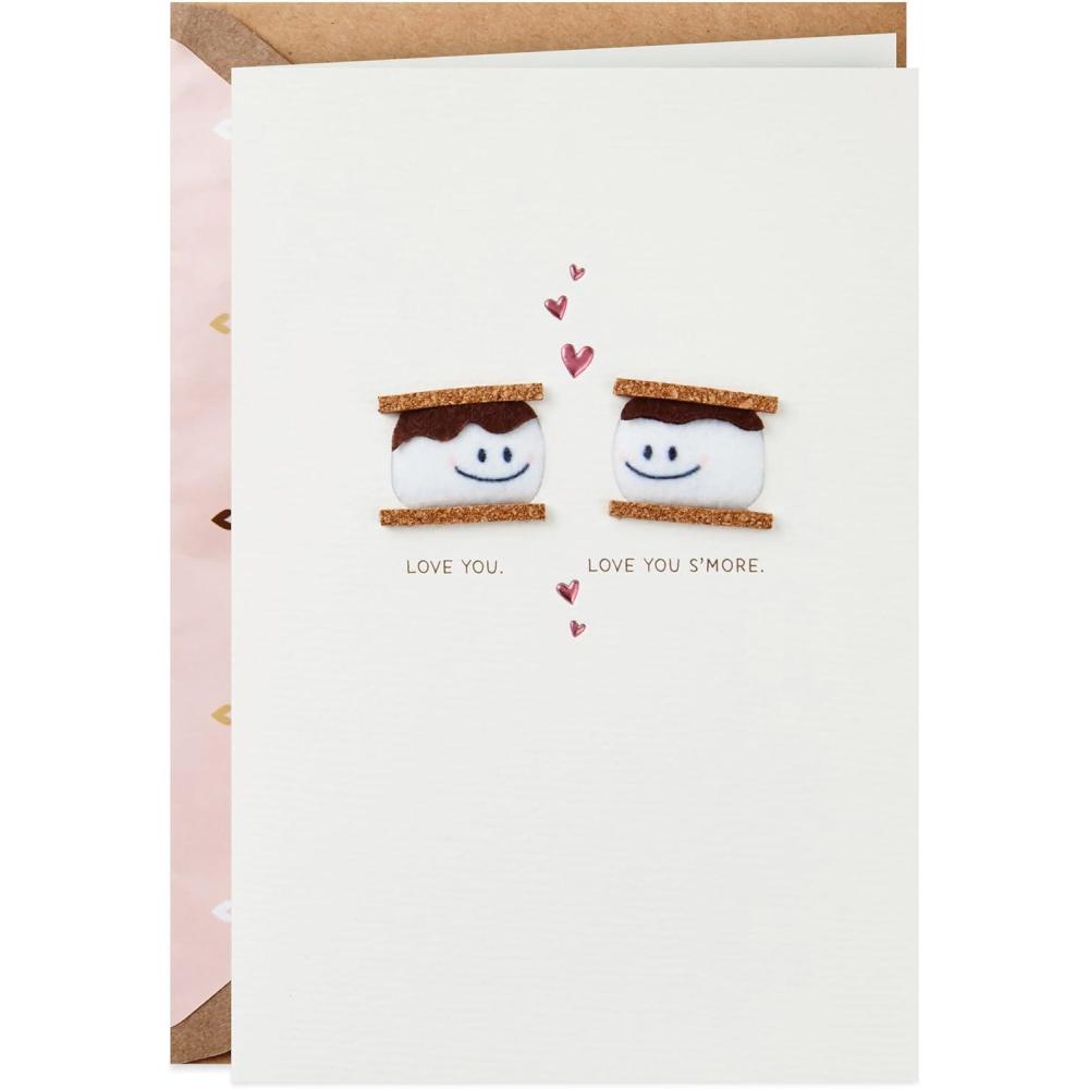 image:imageHallmark Signature Valentines Day Card for Husband Wife Boyfriend Girlfriend Smores
