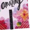 Hallmark Pink Sunglasses Cat Valentine’s Day Card with Light and Sound (Luv Mew) for Kids, Teens, Friends(You Are Amazing Birthday Card)