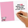Hallmark Shoebox Funny Valentines Day Card (Loved & Adored Like a Puppy) for Teens, Friend, Spouse, Boyfriend, Girlfriend(Valentine’s Day)