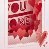 Hallmark Snoopy Valentines Day Pop Up Card with Music (Plays Linus and Lucy) Peanuts Paper Wonder 3D Card(Pop Up  Love You More)
