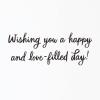 Hallmark Valentines Day Cards, Happy Heart Day (Pack of 6 Cards with Envelopes)(Patterned Hearts)