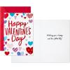 Hallmark Valentines Day Cards, Happy Heart Day (Pack of 6 Cards with Envelopes)(Patterned Hearts)
