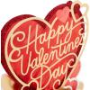 Hallmark Valentine’s Day Pop Up Card (Happy Heart Day) Signature Paper Wonder 3D Card for Friend, Spouse, Sibling(Happy Heart Day)