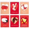 Hallmark Assorted Kids Valentine’s Day Cards, Farm Animal Puns (36 Cards and Envelopes) Sheep, Pig, Horse, Chicken, Duck, Rabbit(Farm Animal Valentine’s Day)