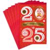 Hallmark Chinese New Year Card 2026 (Lunar New Year Card with Ornament) Watercolor Horse(2025 Year of the Snake)