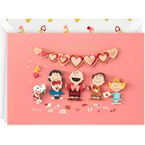 Hallmark Signature Peanuts Valentines Day Card (Handmade Valentines) (699VFE1134)