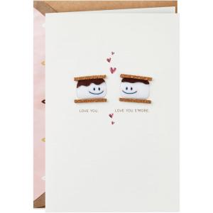 Hallmark Signature Valentines Day Card for Husband, Wife, Boyfriend, Girlfriend (Smores)