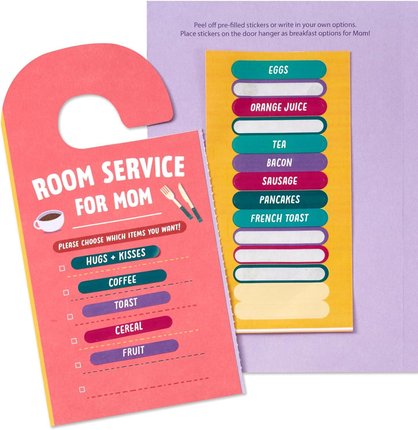 image:imageHallmark Mothers Day Card from Kids Breakfast Menu Door Hanger