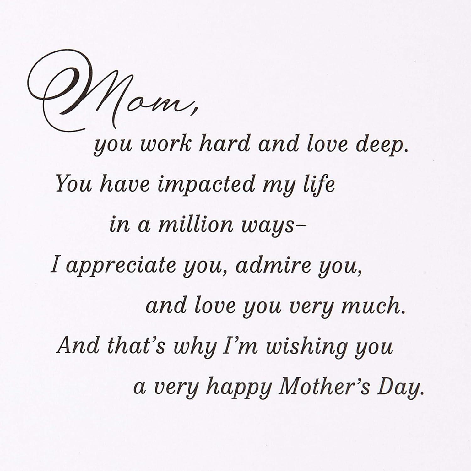 image:imageHallmark Mothers Day Card from Son or Daughter A Mom Like YouA Mom Like You